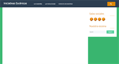 Desktop Screenshot of escenalia.com